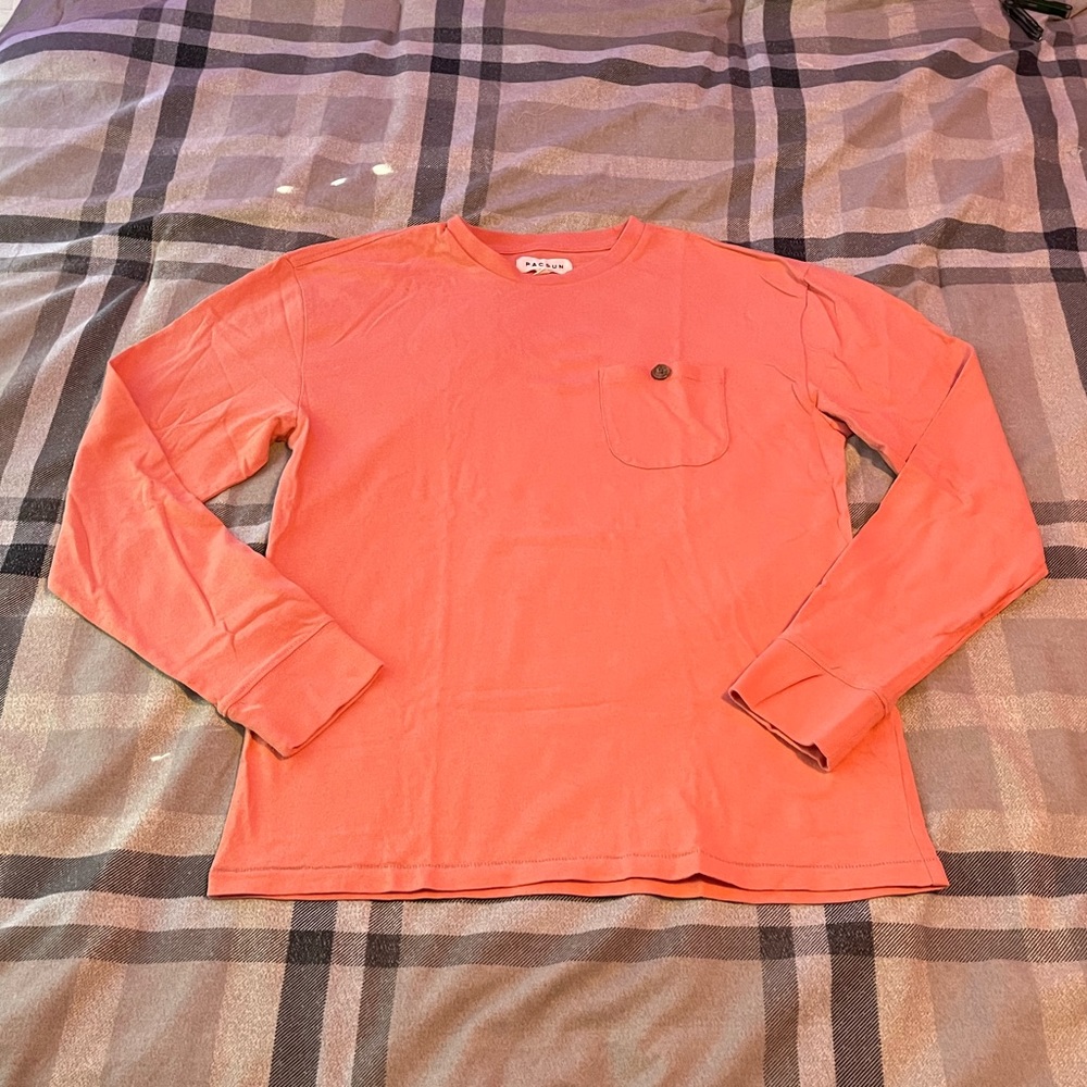 Long sleeve pocket pac sun shirt